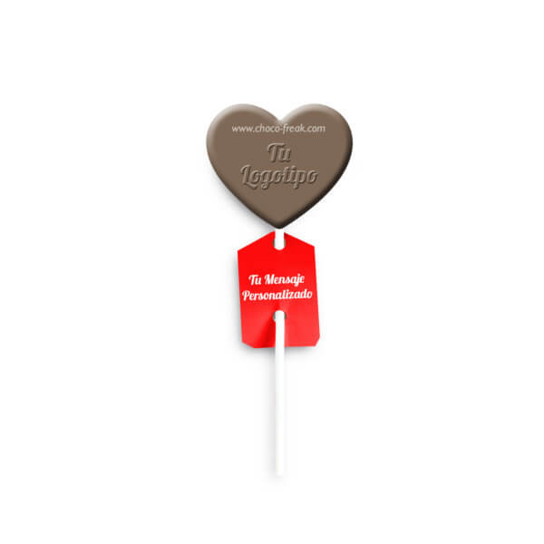 Promocionales para San Valentin Dia de La Madre Paleta de Chocolate