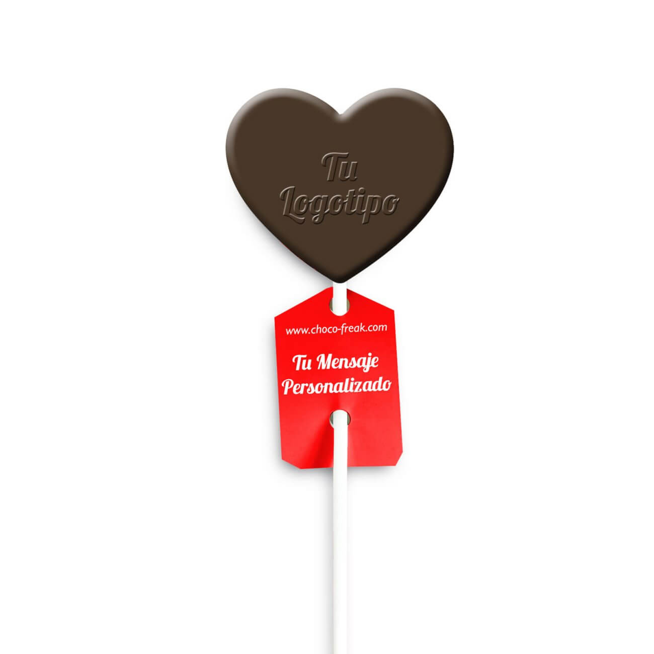 Promocionales para San Valentin Dia de La Madre Paleta de Chocolate